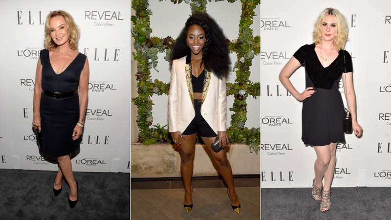 Illustration for article titled All Black, All White, All Night at Elle's Women in Hollywood Awards